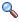 Magnifier icon for finding where a file is being used on site